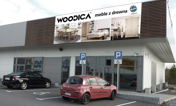 Fotografia predajne Woodica Těšín