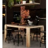 Rozťahovací dubový stôl 20 / Ultrakompaktný povrch DEKTON